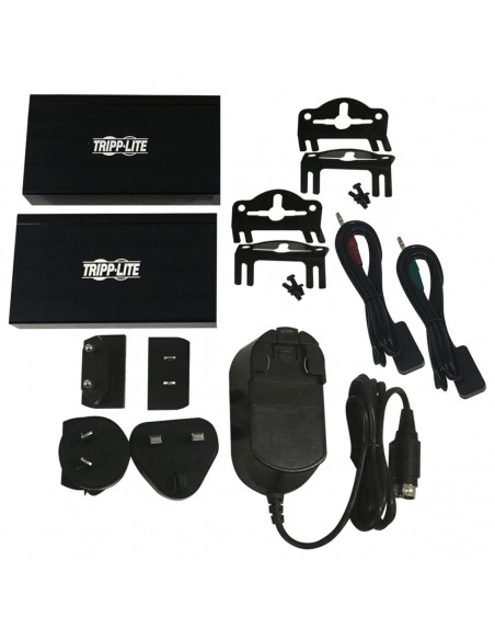Tripp Lite B127A-1A1-BHBH extensor audio video Transmisor y receptor de señales AV Negro