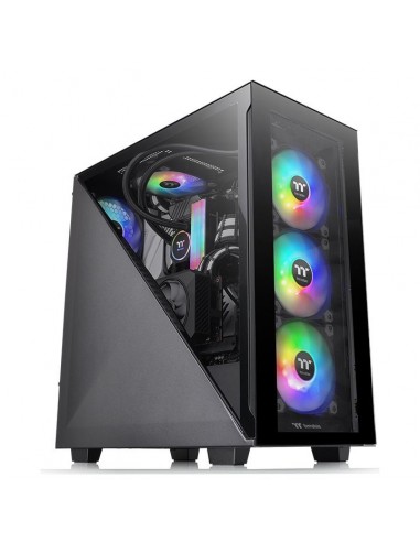 Thermaltake Divider 300 TG ARGB Midi Tower Negro