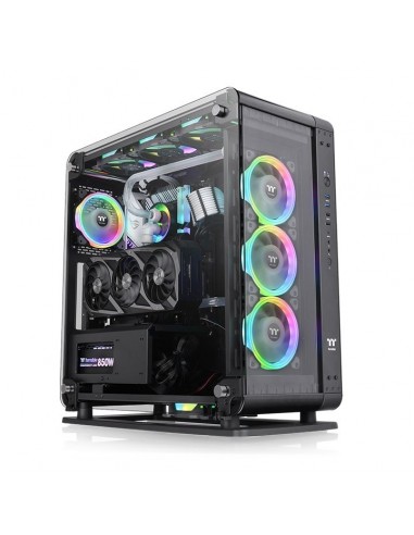 Thermaltake Core P6 Tempered Glass Mid Tower Midi Tower Negro