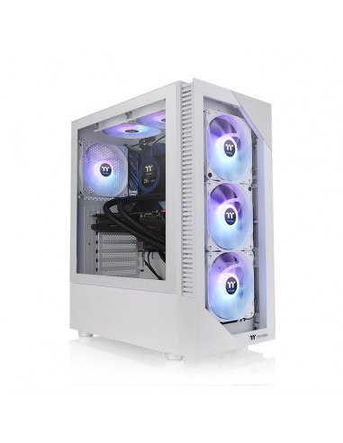 Thermaltake View 200 TG Snow ARGB Midi Tower Blanco