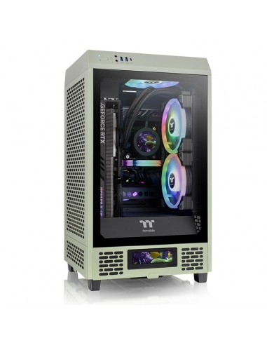 Thermaltake Tower 200 Mini Tower Verde