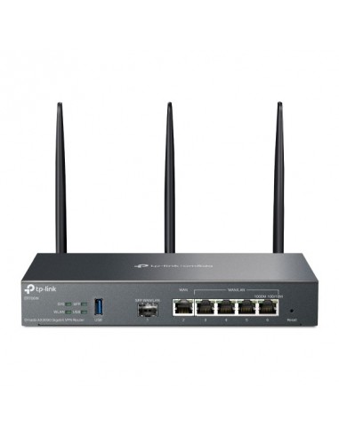 TP-Link ER706W router inalámbrico Gigabit Ethernet Doble banda (2,4 GHz   5 GHz) Negro