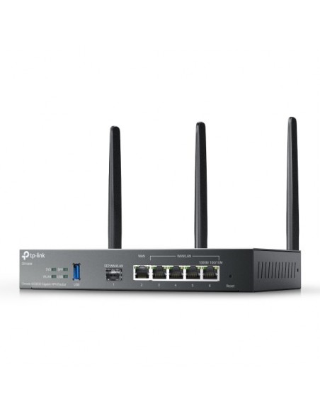 TP-Link ER706W router inalámbrico Gigabit Ethernet Doble banda (2,4 GHz   5 GHz) Negro