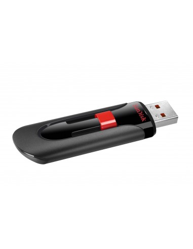 SanDisk Cruzer Glide unidad flash USB 256 GB USB tipo A 2.0 Negro, Rojo