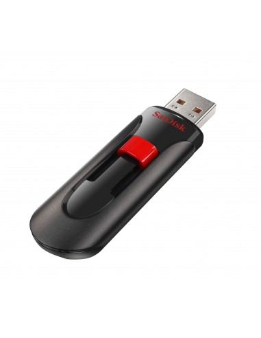 SanDisk Cruzer Glide unidad flash USB 256 GB USB tipo A 2.0 Negro, Rojo