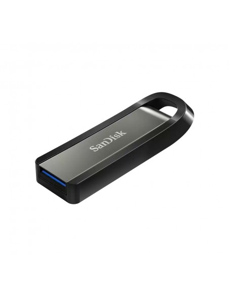 SanDisk Extreme Go unidad flash USB 64 GB USB tipo A 3.2 Gen 1 (3.1 Gen 1) Acero inoxidable