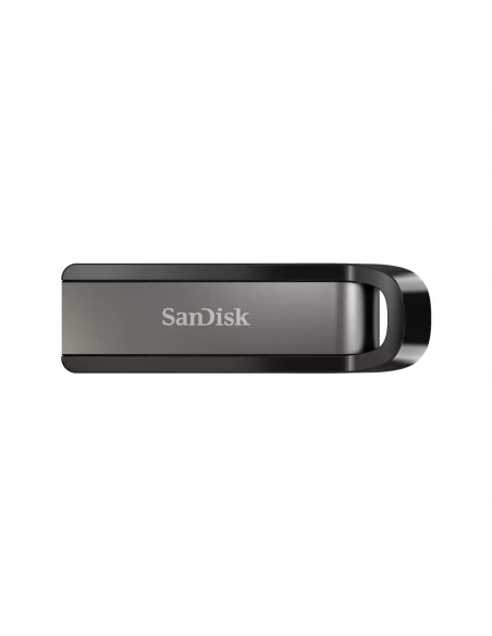 SanDisk Extreme Go unidad flash USB 64 GB USB tipo A 3.2 Gen 1 (3.1 Gen 1) Acero inoxidable