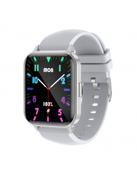 Leotec LESW41G Relojes inteligentes y deportivos 4,7 cm (1.85") IPS Digital Pantalla táctil Gris