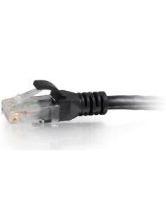 C2G 0.3m Cat6 RJ-45 m m cable de red Negro 0,3 m U UTP (UTP)