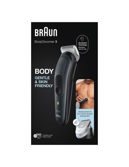 Braun BG3350 cortadora de pelo y maquinilla Negro, Gris Níquel-metal hidruro (NiMH)
