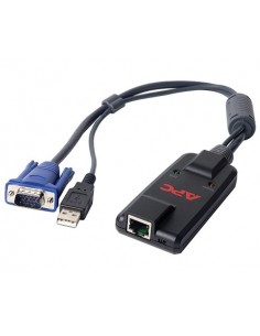 APC KVM-USBVM cable para video, teclado y ratón (kvm) Negro