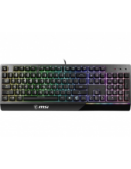 MSI S11-04ES601-CLA teclado USB QWERTY Inglés del Reino Unido Negro