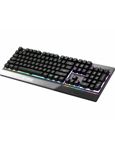 MSI S11-04ES601-CLA teclado USB QWERTY Inglés del Reino Unido Negro