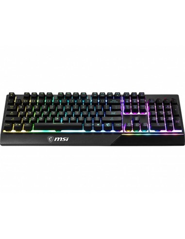 MSI S11-04ES601-CLA teclado USB QWERTY Inglés del Reino Unido Negro