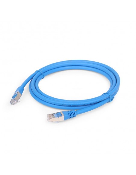 Gembird PP6A-LSZHCU-B-0.5M cable de red Azul 0,5 m Cat6a S FTP (S-STP)