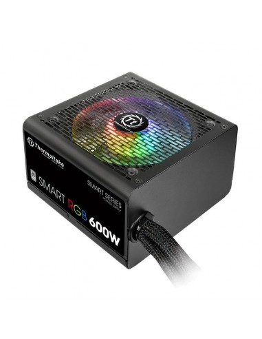 Thermaltake Smart RGB unidad de fuente de alimentación 600 W 20+4 pin ATX ATX Negro