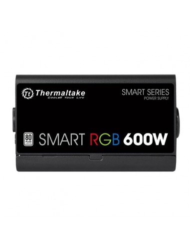 Thermaltake Smart RGB unidad de fuente de alimentación 600 W 20+4 pin ATX ATX Negro