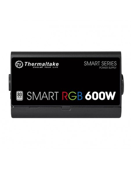 Thermaltake Smart RGB unidad de fuente de alimentación 600 W 20+4 pin ATX ATX Negro