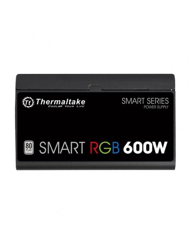 Thermaltake Smart RGB unidad de fuente de alimentación 600 W 20+4 pin ATX ATX Negro