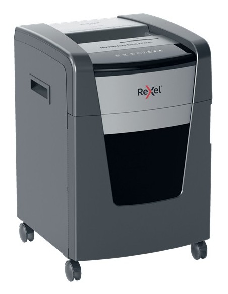 Rexel XP418+ triturador de papel Corte cruzado 55 dB Negro