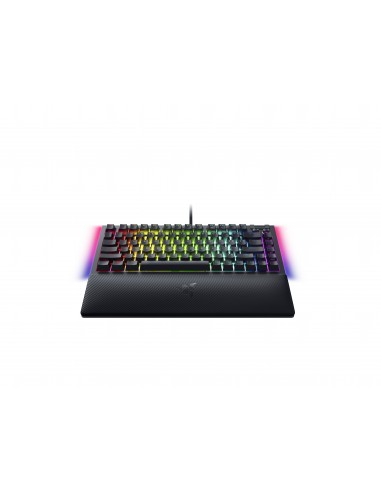 Razer BlackWidow V4 75% teclado USB QWERTY Inglés de EE. UU. Negro