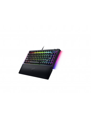 Razer BlackWidow V4 75% teclado USB QWERTY Inglés de EE. UU. Negro