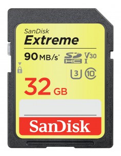 SanDisk Extreme 32 GB SDHC UHS-I Clase 10