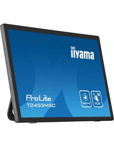 iiyama T2455MSC-B1 pantalla de señalización Pantalla plana para señalización digital 61 cm (24") LED 400 cd   m² Full HD Negro