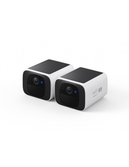 Eufy Security SoloCam S220, Camara vigilancia WiFi Exterior, Camara vigilancia WiFi Exterior Solar,2K resolución, IP67, nessun