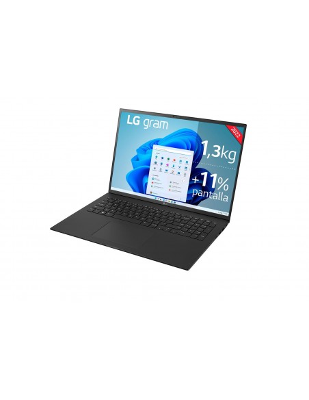 LG 17Z90Q-E.AD75B ordenador portatil Portátil 43,2 cm (17") Intel® Core™ i7 i7-1260P 32 GB LPDDR5x-SDRAM 512 GB SSD NVIDIA