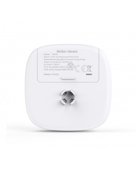 Eufy Sensor de movimiento, Security Home Alarm System Motion Detector, 100° campo de visión, 9m de alcance, 2 años de duración