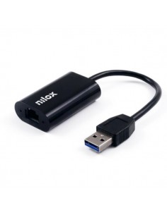 Nilox Adaptador de red USB 3.0 a Gigabit Ethernet RJ45