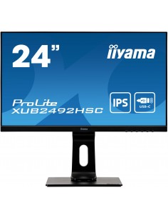 iiyama ProLite XUB2492HSC-B1 pantalla para PC 60,5 cm (23.8") 1920 x 1080 Pixeles Full HD LCD Negro