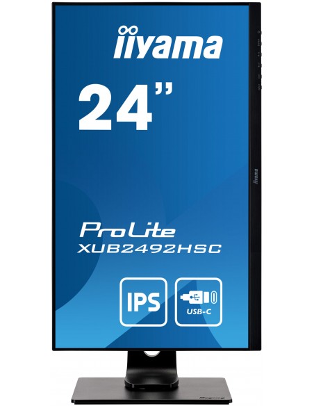iiyama ProLite XUB2492HSC-B1 pantalla para PC 60,5 cm (23.8") 1920 x 1080 Pixeles Full HD LCD Negro