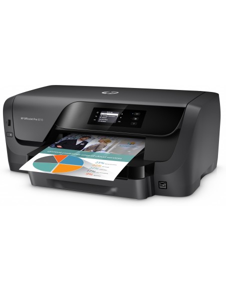 HP OfficeJet Pro Impresora 8210, Color, Impresora para Hogar, Estampado, Impresión a dos caras