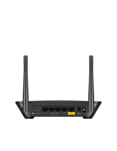 Linksys EA6350V4 router inalámbrico Gigabit Ethernet Doble banda (2,4 GHz   5 GHz) Negro