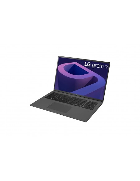 LG Gram 17Z90Q Portátil 43,2 cm (17") WQXGA Intel® Core™ i7 i7-1260P 16 GB LPDDR5-SDRAM 512 GB SSD Wi-Fi 6E (802.11ax) Windows