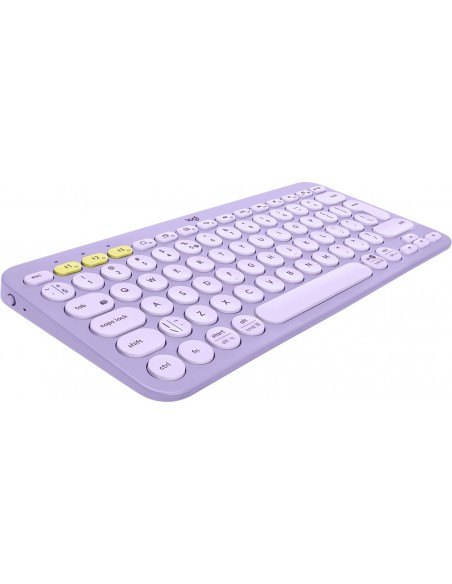 Logitech K380 teclado Bluetooth QWERTY Internacional de EE.UU. Lavanda