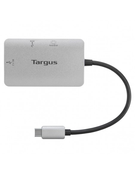 Targus ACA948EU hub de interfaz USB 3.2 Gen 1 (3.1 Gen 1) Type-C 5000 Mbit s Plata