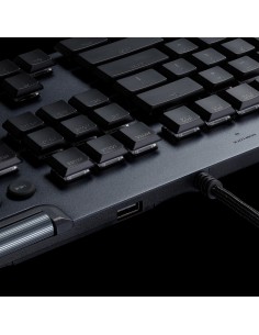 Logitech G G815 LIGHTSYNC RGB Mechanical Gaming Keyboard – GL Linear teclado USB QWERTY Inglés Carbono