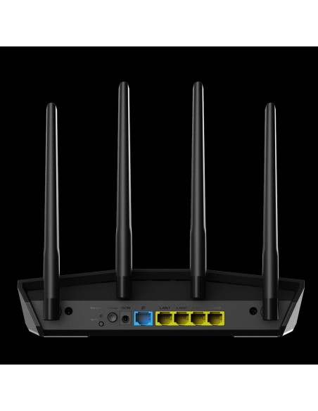 ASUS RT-AX55 router inalámbrico Gigabit Ethernet Doble banda (2,4 GHz   5 GHz) Negro
