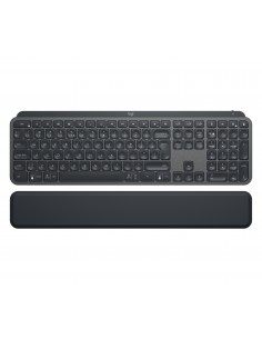 Logitech MX Keys Plus teclado RF Wireless + Bluetooth QWERTY Nórdico Grafito