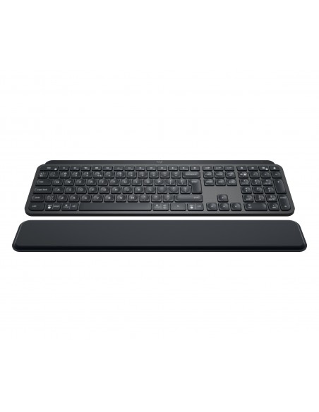 Logitech MX Keys Plus teclado RF Wireless + Bluetooth QWERTY Nórdico Grafito