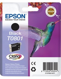 Epson Hummingbird Cartucho T0801 negro