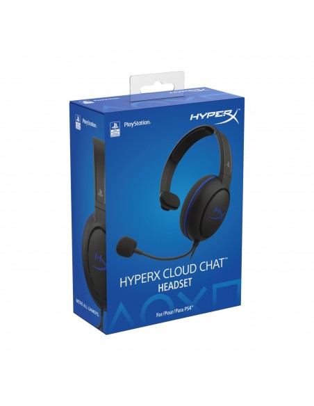 HyperX Cloud Chat Auriculares Alámbrico Diadema Juego Negro