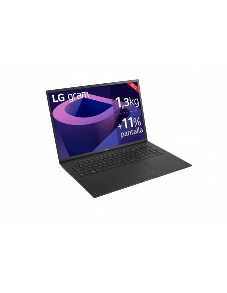 LG Gram 17Z90Q-G.AA78B ordenador portatil Portátil 43,2 cm (17") WQXGA Intel® Core™ i7 i7-1260P 16 GB LPDDR5x-SDRAM 1 TB SSD