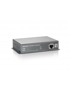 LevelOne Switch Fast Ethernet PoE de 5 puertos, 802.3af PoE, 4 Puertos PoE, 61.6W