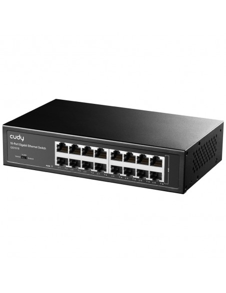 Cudy GS1016 switch Gigabit Ethernet (10 100 1000) Negro