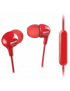 Philips SHE3555RD Auriculares Alámbrico Dentro de oído Llamadas Música Rojo