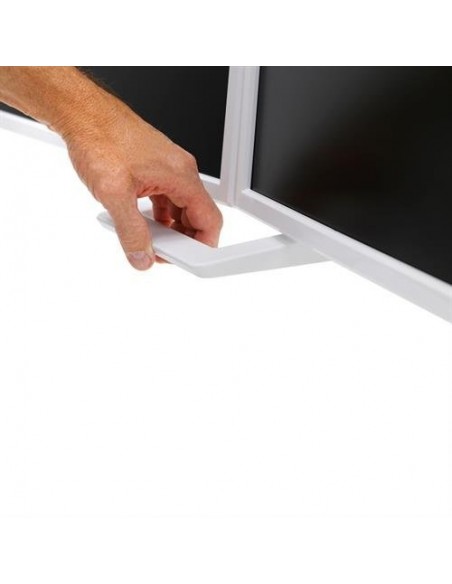 Ergotron HX Series 45-476-216 soporte para monitor 81,3 cm (32") Blanco Escritorio